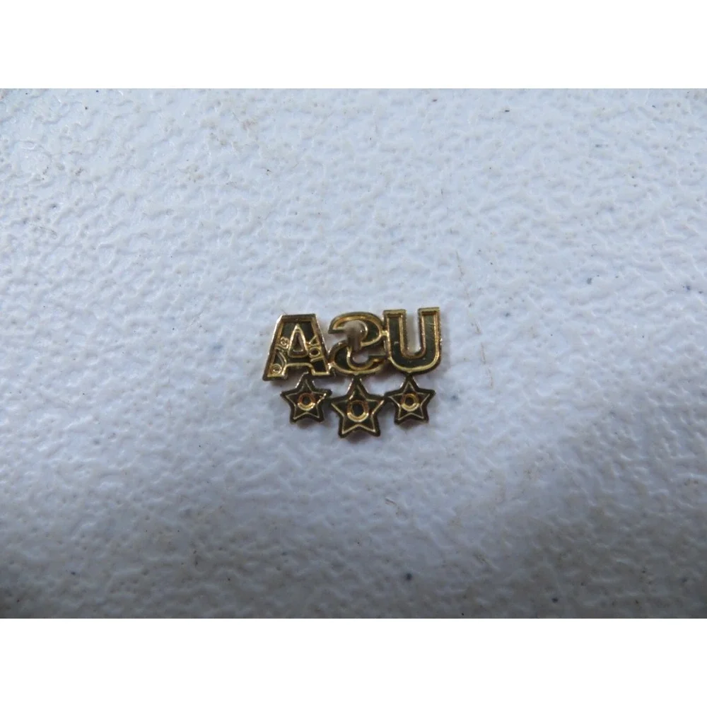 Michael Anthony 10K Gold USA Stars America American Lapel‎ Pin